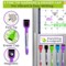 QUOKKA Magnetic Chore Chart for Adults and Multiple Kids - Routine Chart Board for Family Calendar | Weekly Tasks | Montly Planner | Daily Notes | - Behavior Reward Dry Erase Schedule | Family Calendar